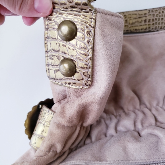 Vintage Kathy Van Zeeland Tan Shoulder Bag - Picture 11 of 16